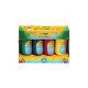 Crayola Tubusos ujjfesték lemosható, cseppmentes 4x147ml