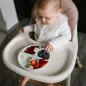 BABYONO szilikon tányér tapadókoronggal - sage 6h+
