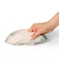 BABYONO szilikon tányér tapadókoronggal - beige 6h+