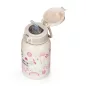   PETITE&MARS Rozsdamentes termosz palack szívószállal 350 ml Twinkling Fairy 12m+