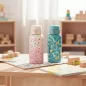   PETITE&MARS Rozsdamentes termo kulacs ivócsőrrel 500 ml Dino Park 36hó+