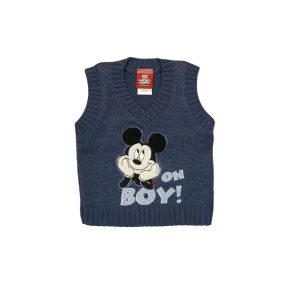   Disney Mickey baba| gyerek kötött mellény (Méret: 74-116)