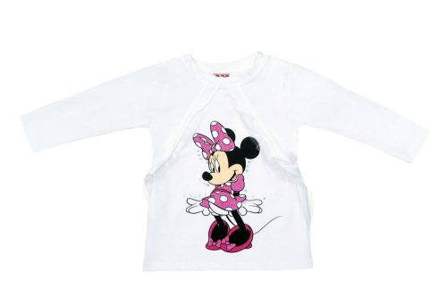 Disney Minnie muszlinos hosszú ujjú póló (méret 80-122)