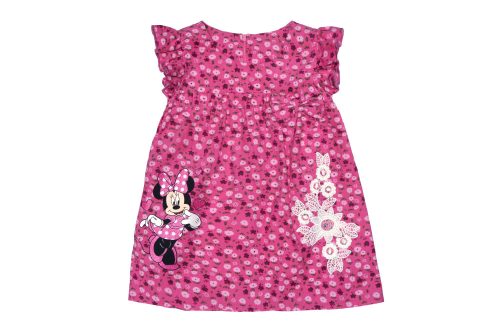Disney Minnie virágos kord baba ruha (méret: 68-92)