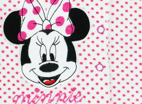 Disney Minnie bébi plüss kocsikabát (kardigán)