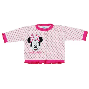 Disney Minnie bébi plüss kocsikabát (kardigán)