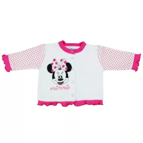 Disney Minnie bébi plüss kocsikabát (kardigán)