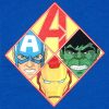 Avengers-Bosszúállók ujjatlan 2 részes gyerek szett (méret: 110-140)