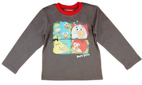 Angry Birds gyerek hosszú ujjú póló (méret: 92-128)