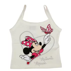 Disney Minnie pillangós spagetti pántos lányka trikó