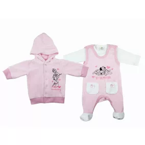   Disney 101 Kiskutya baba 3 részes plüss szett (méret: 56-74)