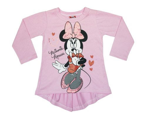 Disney Minnie gyerek hosszú ujjú póló (méret: 86-116)