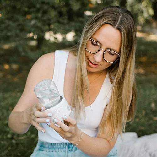BABYONO Utazó cumisüveg melegítő