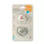 BABYONO Szilikon cumik szimmetrikus 6-18m, 2 db