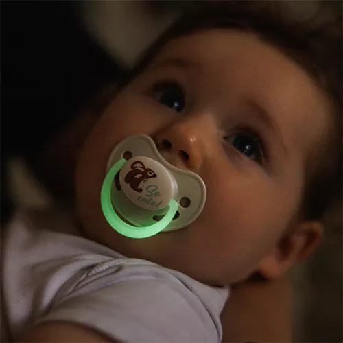 BABYONO Szilikon cumik anatómiai 6-18m, 2 db