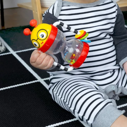 BABY EINSTEIN Rágóka aktivitásokkal Cal’s Sensory Shake-up™3hó+
