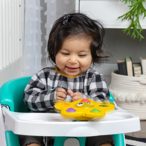BABY EINSTEIN Aktív játék tapadókoronggal Pop & Glow Starfish™ 6hó+