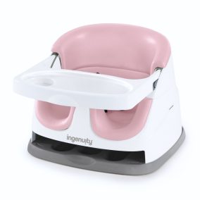  INGENUITY Podsedák na stoličku 2v1 Baby Base™ Peony 6m+ do 15 kg