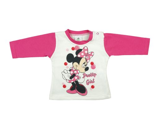 Disney Minnie baba hosszú ujjú póló (méret: 62-86)