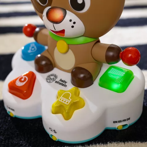 BABY EINSTEIN Zenélő fejlesztő játék Drum & Learn Dean™ 6hó+