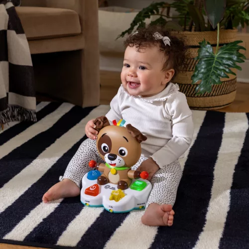 BABY EINSTEIN Zenélő fejlesztő játék Drum & Learn Dean™ 6hó+