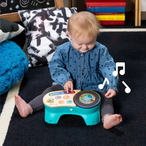 BABY EINSTEIN Zenei Játék DJ Discovery Magic™ Touch™ HAPE 6hó+ lemezjátszó