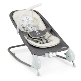  INGENUITY Masszázs vibráló hintaszék dallamokkal Happy Belly™ Rock-to-Bounce - Parker™ 0m+ 9kg-ig