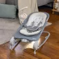   INGENUITY Masszázs vibráló hintaszék dallamokkal Happy Belly™ Rock-to-Bounce - Parker™ 0m+ 9kg-ig