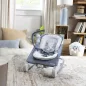   INGENUITY Rezgő masszázs pihenőszék dallamokkal Happy Belly™ Rock-to-Bounce – Chambray 0hó+  9kg-ig