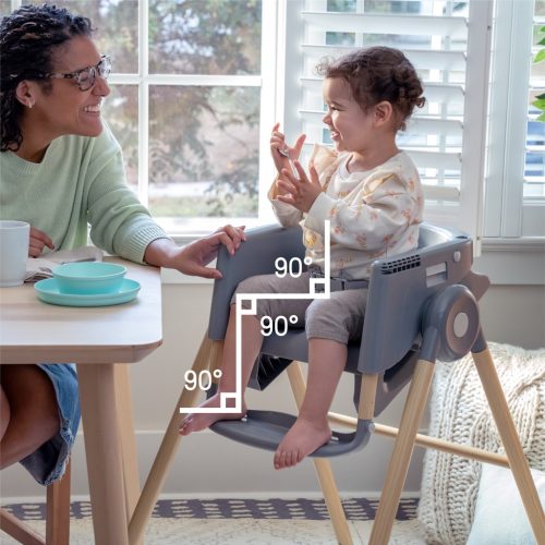 INGENUITY Etetőszék Deluxe 7in1 Proper Positioner™ Chambray 0hó+  23 kg-ig