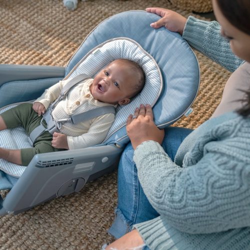 INGENUITY Etetőszék Deluxe 7in1 Proper Positioner™ Chambray 0hó+  23 kg-ig