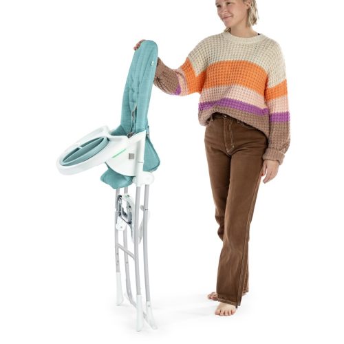 INGENUITY Összecsukható etetőszék Sun Valley™ Teal 6hó+ 15 kg-ig