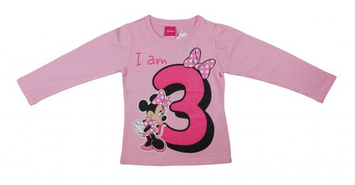 Disney Minnie szülinapos hosszú ujjú póló 3 év