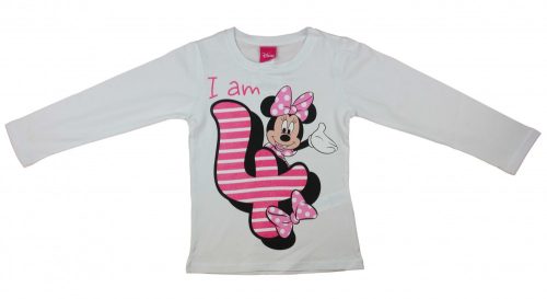 Disney Minnie szülinapos hosszú ujjú póló 4 év