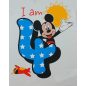 Disney Mickey hosszú ujjú szülinapos póló 4 éves