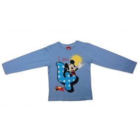 Disney Mickey hosszú ujjú szülinapos póló 4 éves