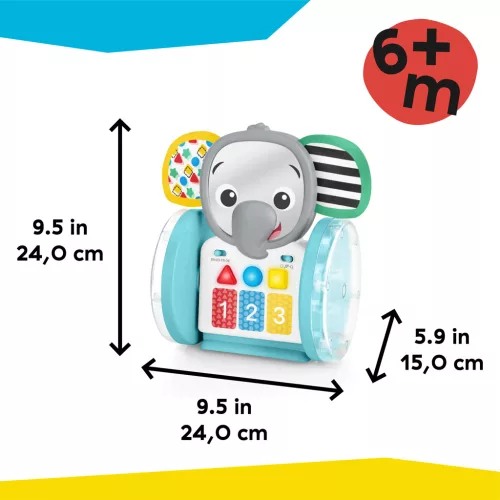 BABY EINSTEIN Musical Interaktív Játék Chase & Tap Earl™ 6hó+