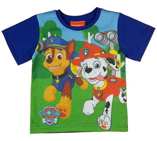 Paw patrol rövid ujjú fiú póló (méret: 92-128)