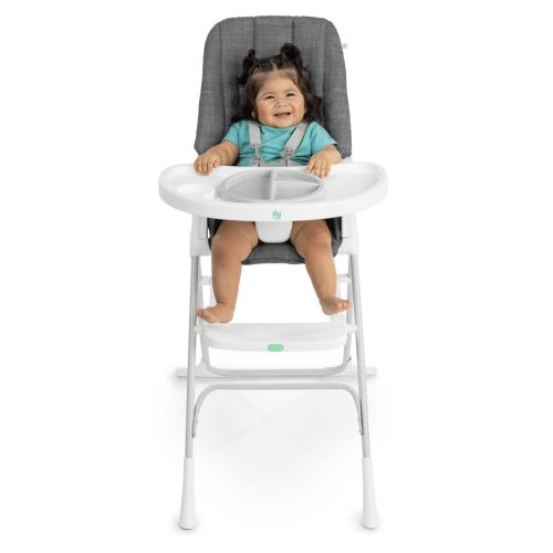 INGENUITY Összecsukható etetőszék Sun Valley™ Grey 6hó+ 15 kg-ig