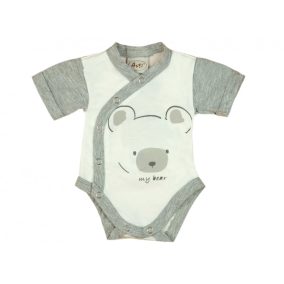   Macis elöl patentos rövid ujjú kombidressz (méret: 44-74)