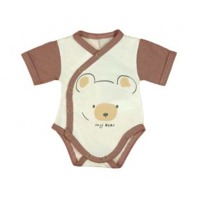   Macis elöl patentos rövid ujjú kombidressz (méret: 44-74)