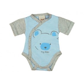   Macis elöl patentos rövid ujjú kombidressz (méret: 44-74)