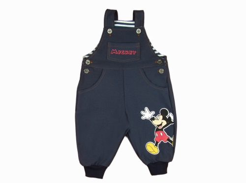 Disney Mickey farmer hatású baba kertésznadrág (méret:68-92)