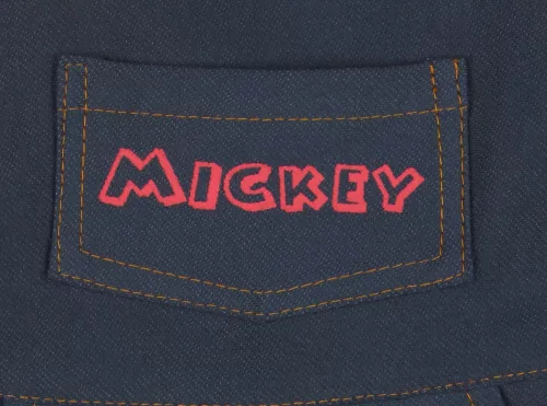 Disney Mickey farmer hatású baba kertésznadrág (méret:68-92)