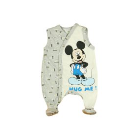   Disney Mickey vékony pamut ujjatlan rugdalózó (méret: 50-68)