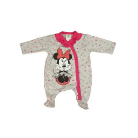   Disney Minnie hosszú ujjú vékony pamut rugdalózó (méret: 50-68)