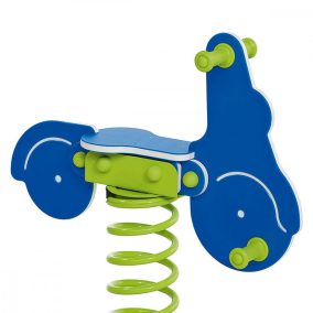   HDPE rugós játék 'Essencials' Robogó (tartalmazza a rugót és a betonozható alkatrészt is)