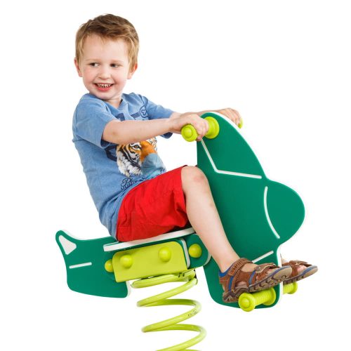 HDPE rugós játék 'Essencials' Repülő (tartalmazza a rugót és a betonozható alkatrészt is)