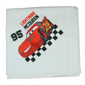   Disney Cars/Verdák mintás textil-tetra kifogó-törölköző 140x140
