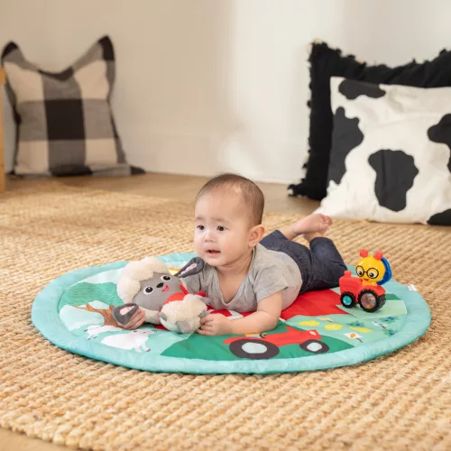 BABY EINSTEIN Játszótakaró motoros és szenzoros fejlődéshezHappy Harvest™ , 0 hónapos kortól
